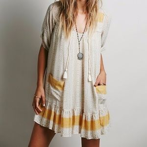 Free People Penny Lane Dress in Yellow size XS